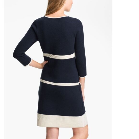 Kate Spade Navy and White Dress - Picture 3 of 8